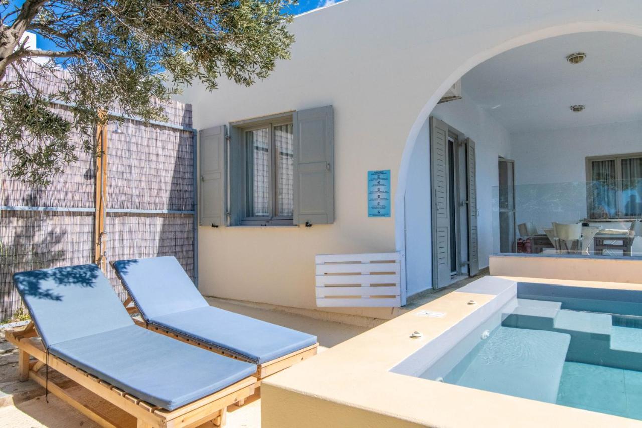 Villa With View Of Agios Ioannis And Pool With Jacuzzi Exterior foto